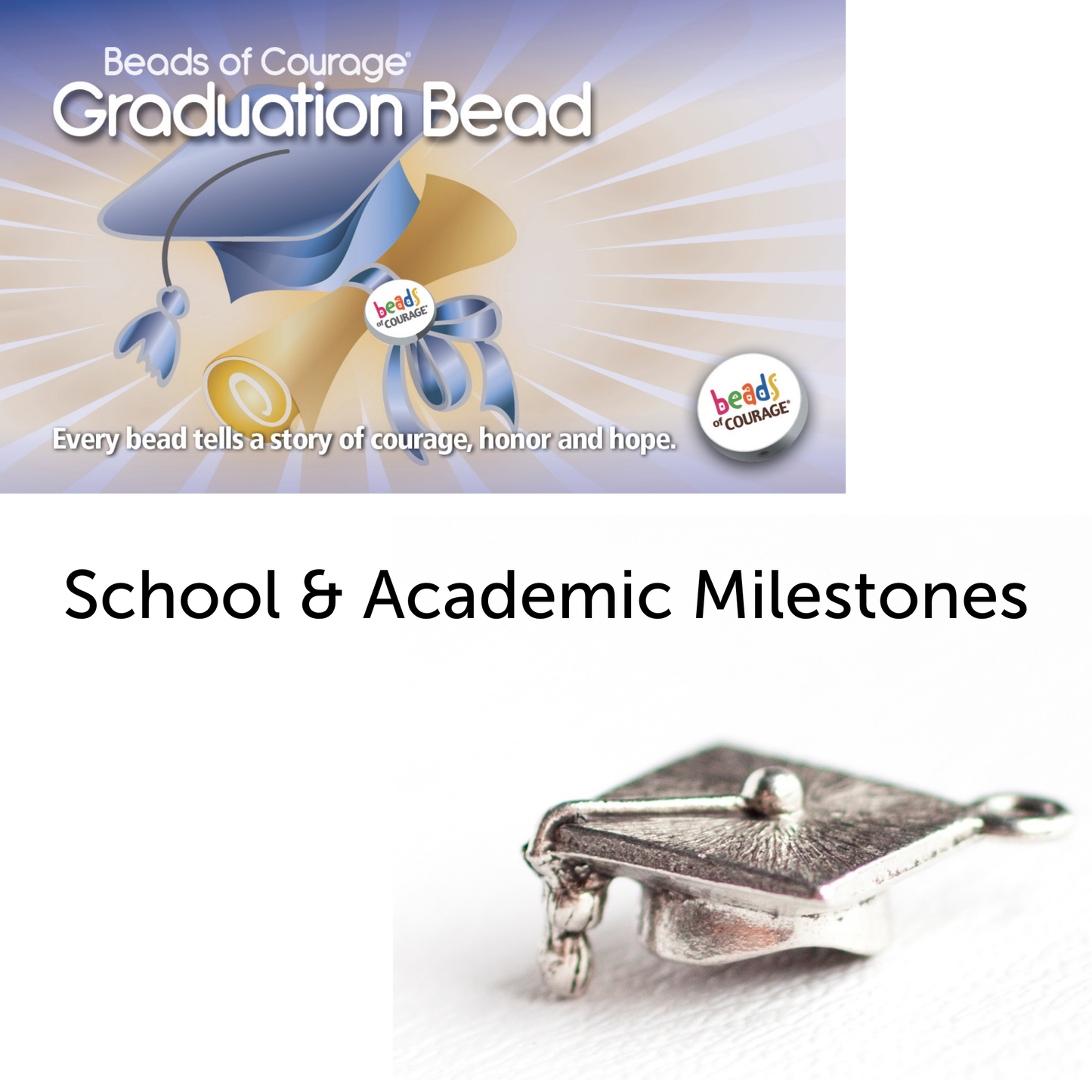 Graduation Bead (School/Academics)