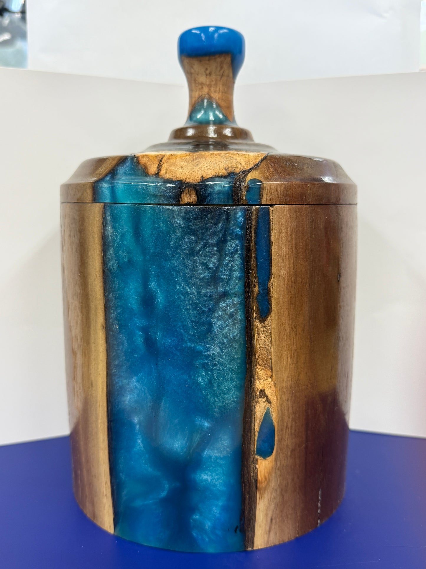 Woodturner Bowl - Blue Lagoon (FH)