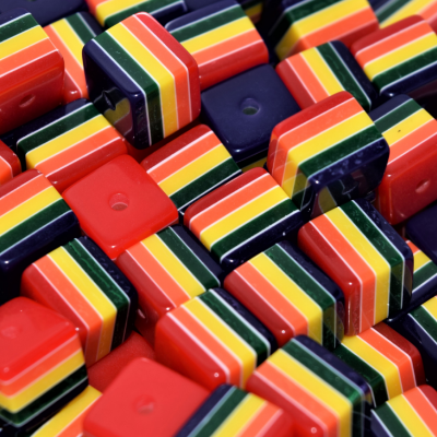 Beads of Courage, Beads at Home, Rainbow Bead