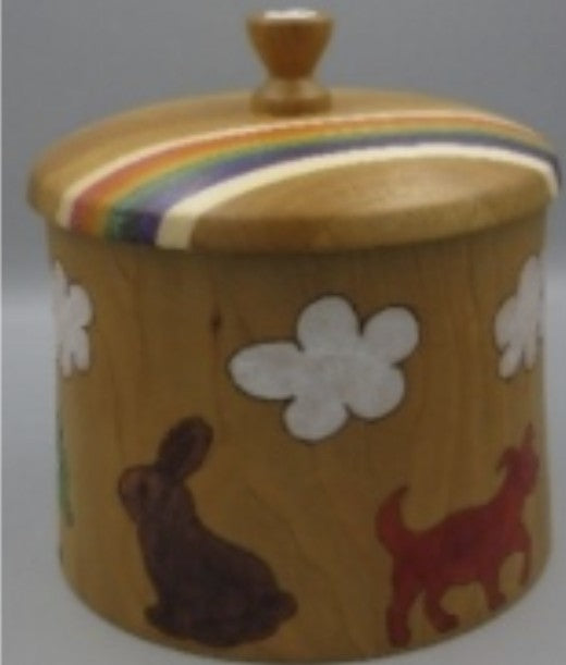 Woodturner Bowl - Segmented stave of cherry